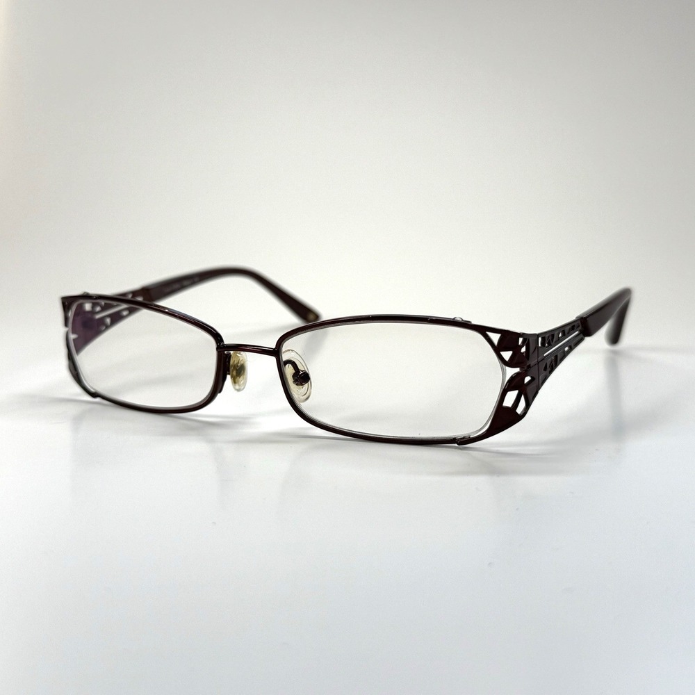 LAURA ASHLEY Maggie Eyeglasses Frame Only 52-17-135 Blossom Full Rim Rectangle